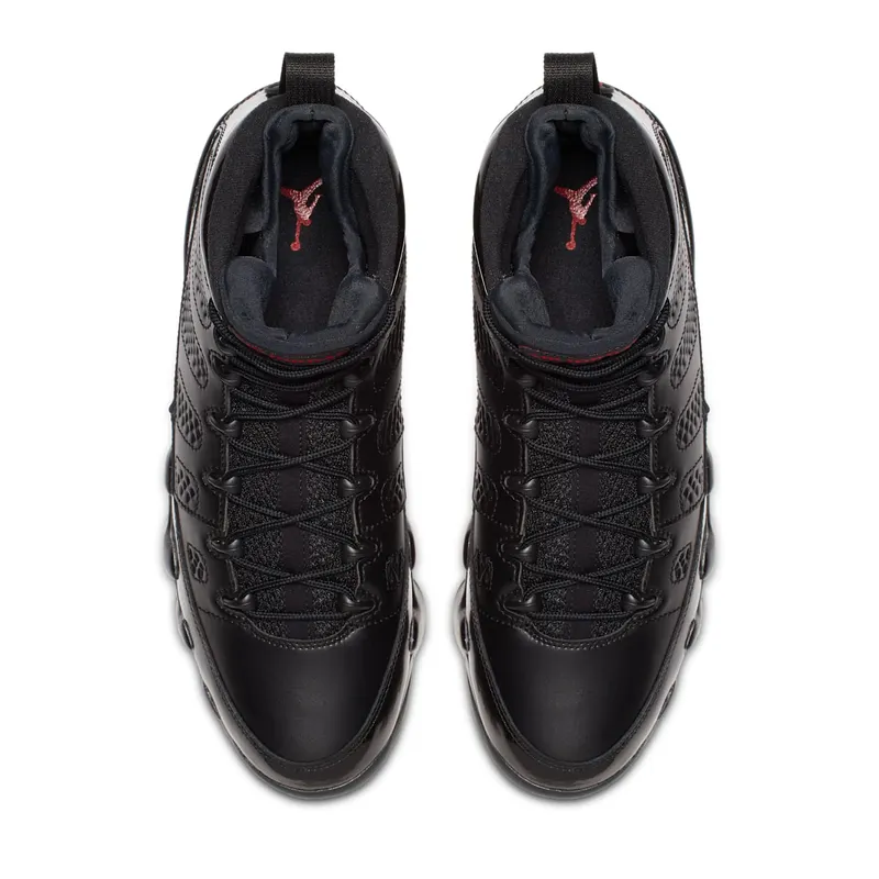 Jordan 9 Retro Bred Patent Black/University Red-Anthracite (302370-014)