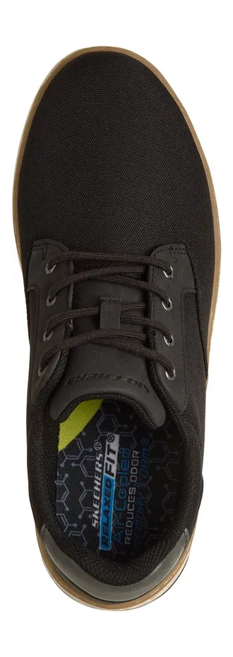 skechers-relaxed-fit 205716_BLK