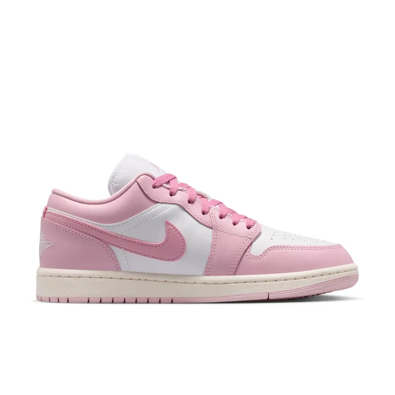 Jordan 1 Low “Iced Carmine White” (DC0774-607)