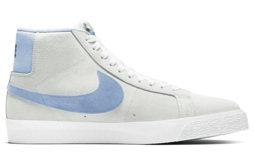 Nike SB Blazer Mid Soft Grey Baby Blue (864349-008)