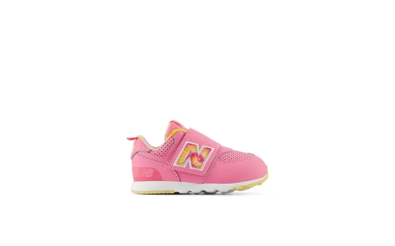 New Balance 574 Hook and Loop Signal Pink Clementine Tie-Dye (NW574KP)