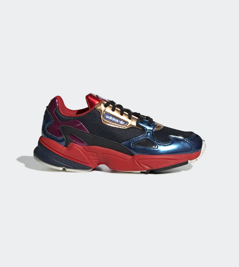 Adidas Falcon ‘Collegiate Navy Red’ Collegiate Navy/Collegiate Navy/Red (CG6632)