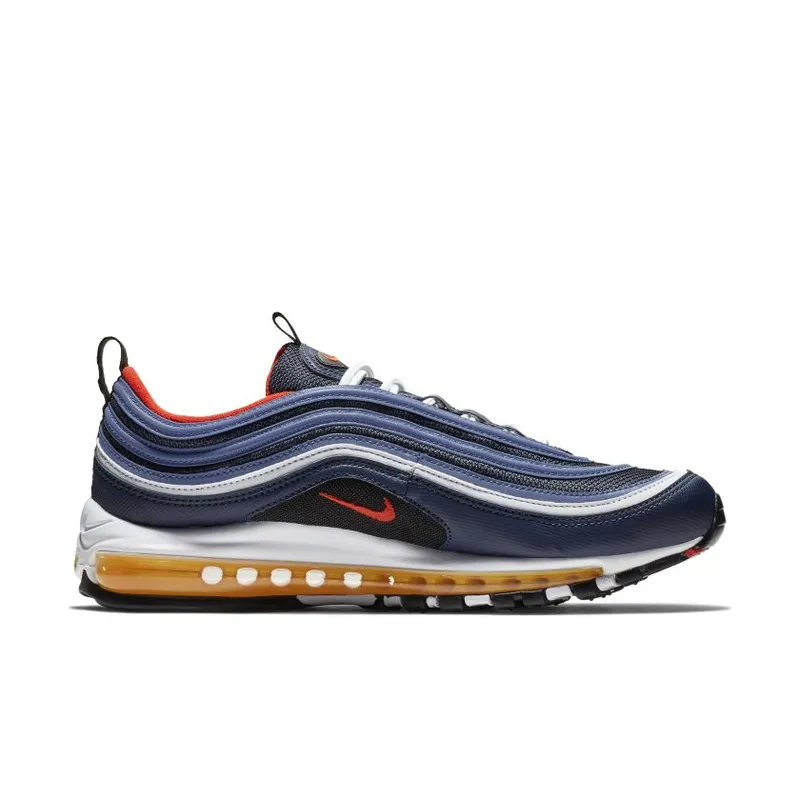 Nike Air Max 97 Midnight Navy Habanero Red Midnight Navy/Black-White-Habanero Red (921826-403)