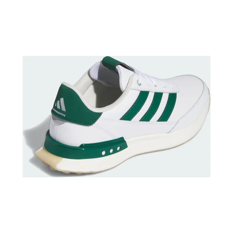 adidas S2G Spikeless Leather 24 Golf Cloud White Collegiate Green Gum (IF0299)