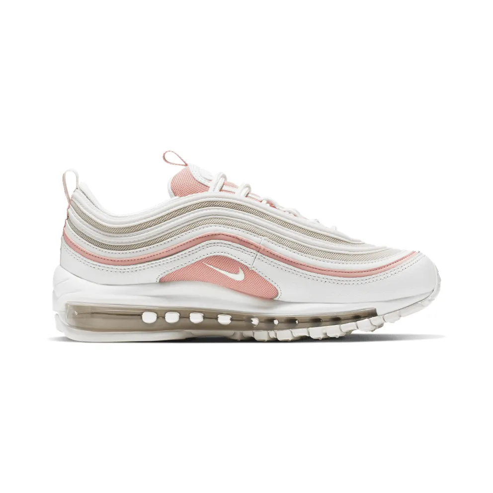 Nike Air Max 97 Summit White Bleached Coral (W) Summit White/Summit White-Bleached Coral-Desert Sand-White (921733-104)
