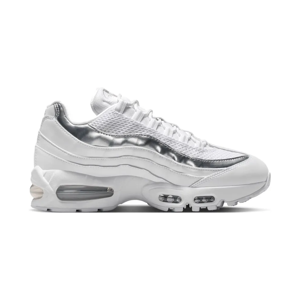 Nike Air Max 95 White/Light Charcoal/Metallic Silver (IR1129-100)
