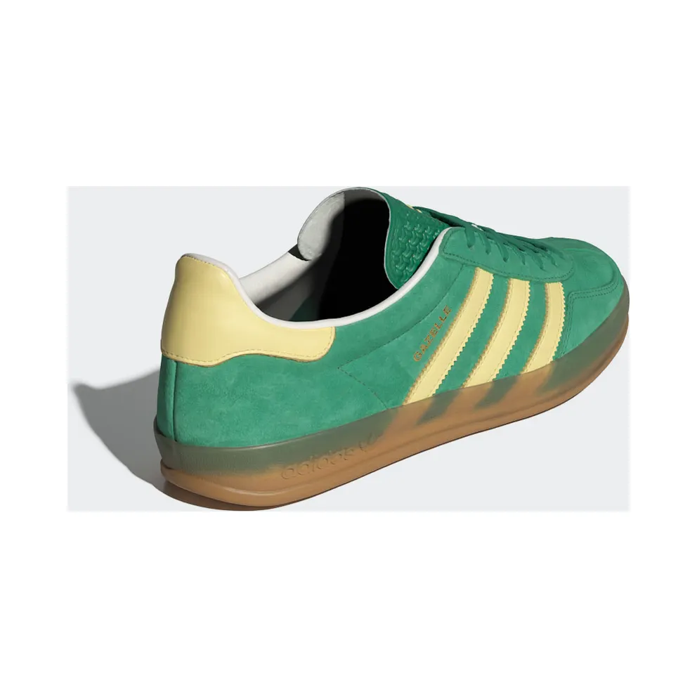 adidas Gazelle Indoor Semi Court Green / Almost Yellow / Gum (IH7500)