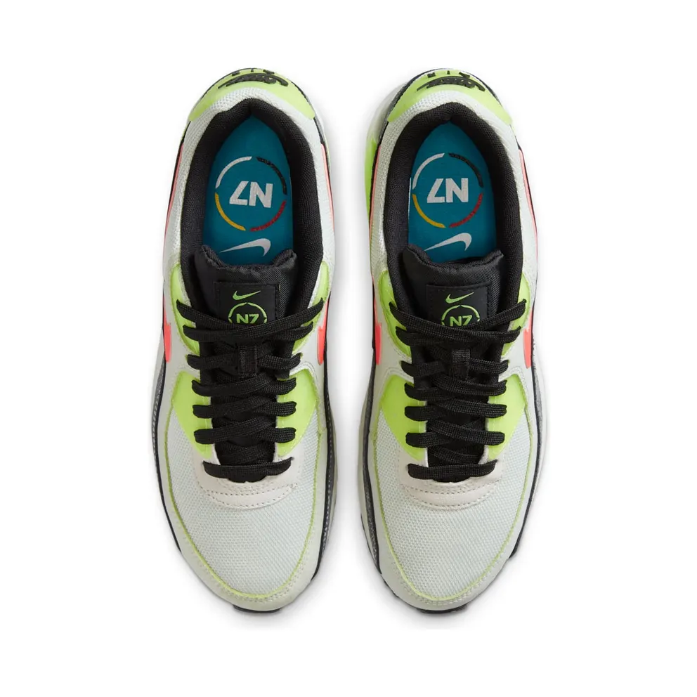 Nike Air Max 90 N7 (2020) Grey/Volt-Crimson-Black (CV0264-001)