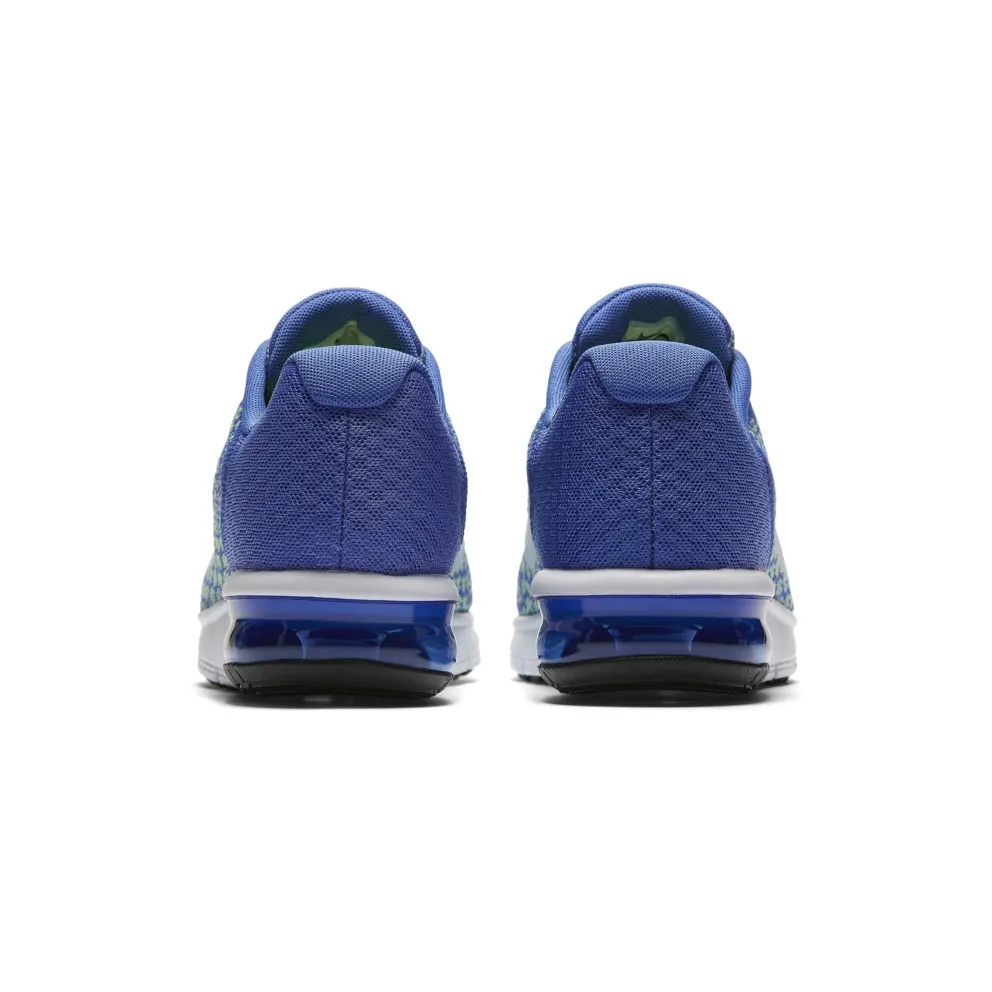 Nike Air Max Sequent 2 Medium Blue Ghost Green (W) Medium Blue/Ghost Green-Barely Volt-White (852465-400)