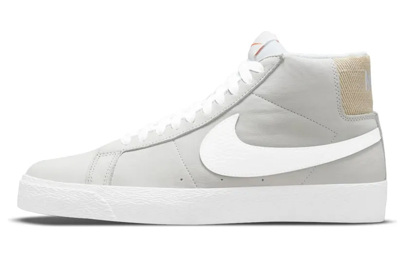 Nike SB Blazer Mid ISO Unbleached “White / Summit White” (DA8855-100)
