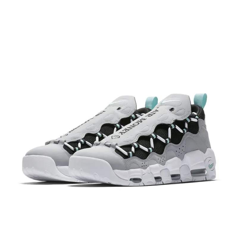 Nike  Air More Money Wolf Grey Island Green Wolf Grey/Island Green-Black (AJ2998-003)