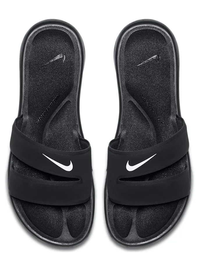 Nike Ultra Comfort Slide Black White-Black (882695-002)