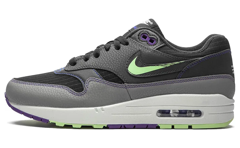 Nike Air Max 1 Future Swoosh Pack – “Black / Volt-blue”