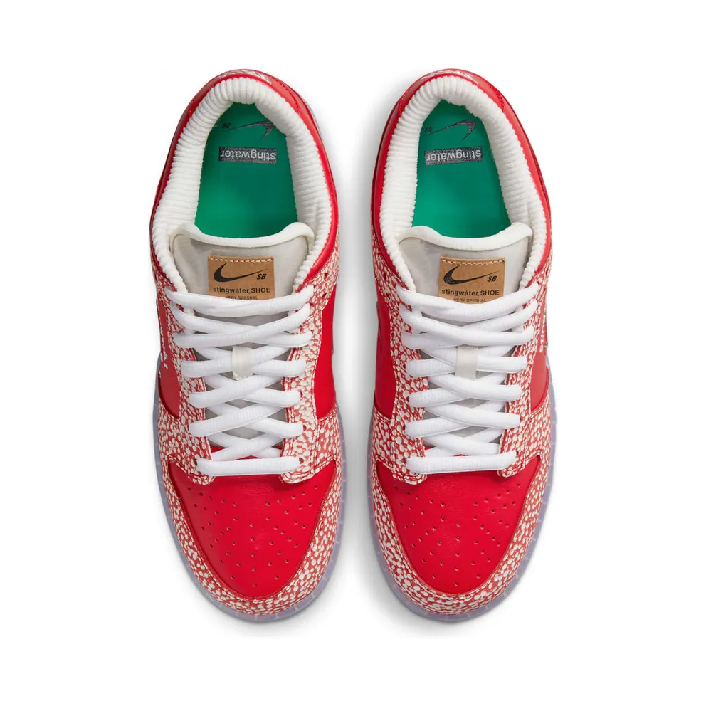 Nike Dunk SB Low Stingwater Magic Mushroom – “Red / White Ice” (DH7650-600)