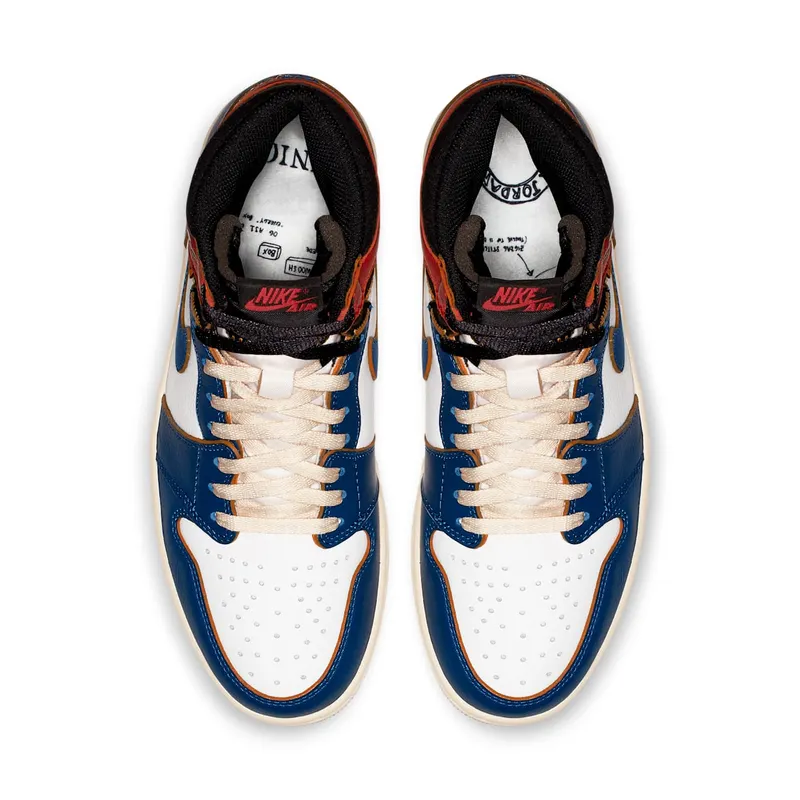Jordan 1 Retro High Union Los Angeles Blue Toe White/Storm Blue-Varsity Red-Black (BV1300-146)