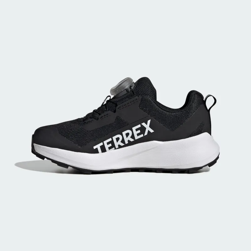 Adidas Terrex Agravic BOA Trail Running Shoes Core Black / Cloud White / Semi Impact Orange (JR6632)