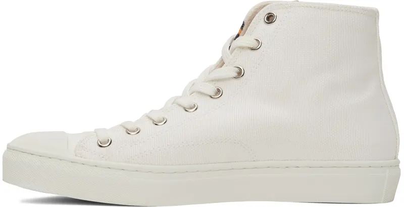 Vivienne Westwood White Plimsoll High-Top (75010001M-W008F-)