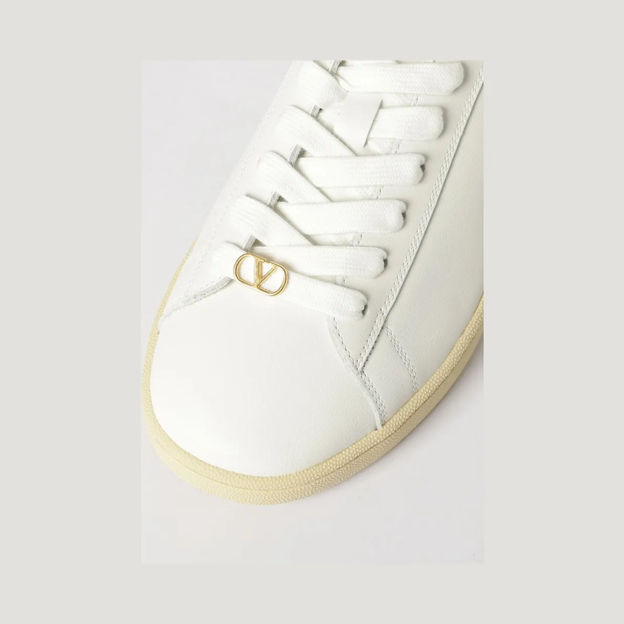 Valentino garavani Royco Leather Sneakers White (8Y2S0K34BYADU2) (3)