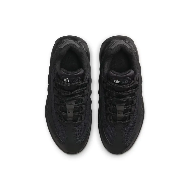 Nike Air Max 95 Recraft GS “Black / Black / Anthracite / Black” (HQ6364-001)