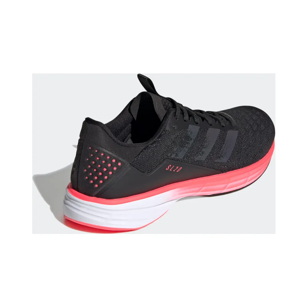 adidas SL20 Core Black / Core Black / Signal Pink (FV7339)
