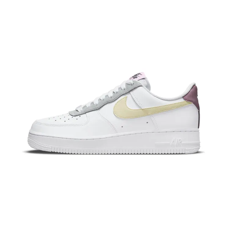 Nike Air Force 1 ’07 White Lemon Drop Regal Pink (W) “White / Regal Pink / Light Mulberry / Lemon Drop” (DN4930-100)
