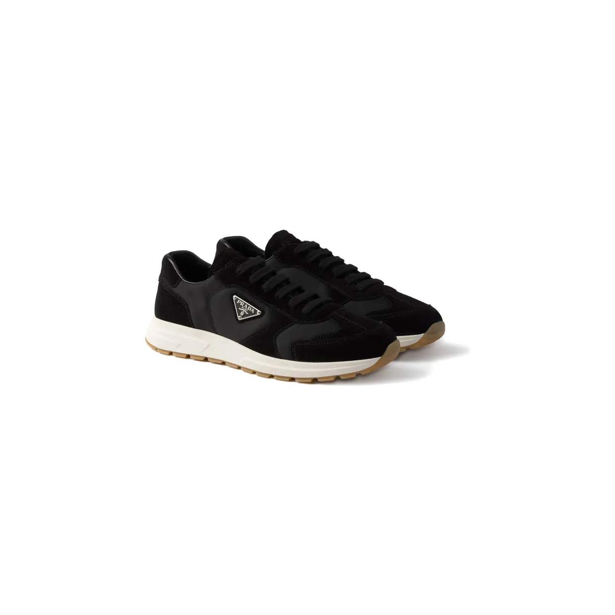 Prada Prax Suede and Re-nylon “Black” (2EE455 F G000 D7R F0632) (2)