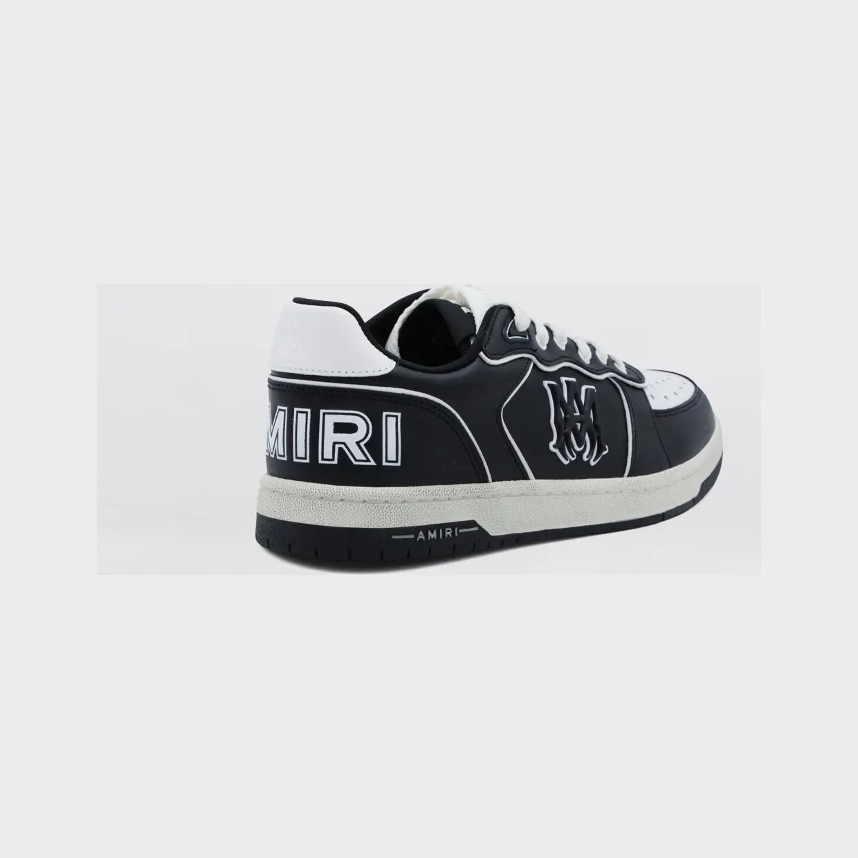 Amiri Newport Leather Sneakers Black (AMSNSN1061BLACK) (2)