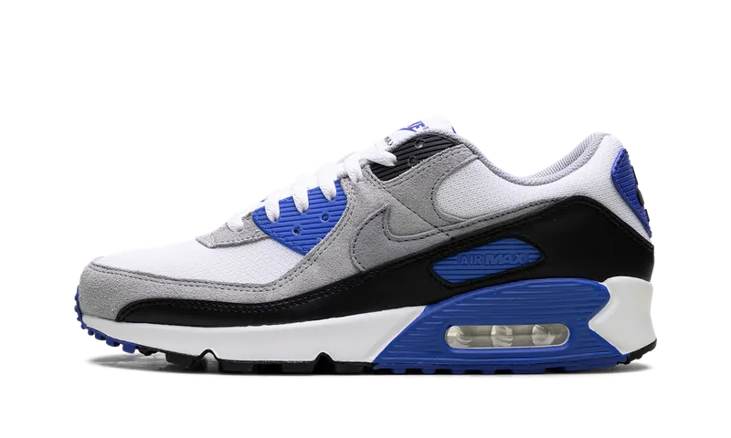 Nike Air Max 90 “White/Light Smoke Grey/Black/Particle Grey” (DM0029-112)