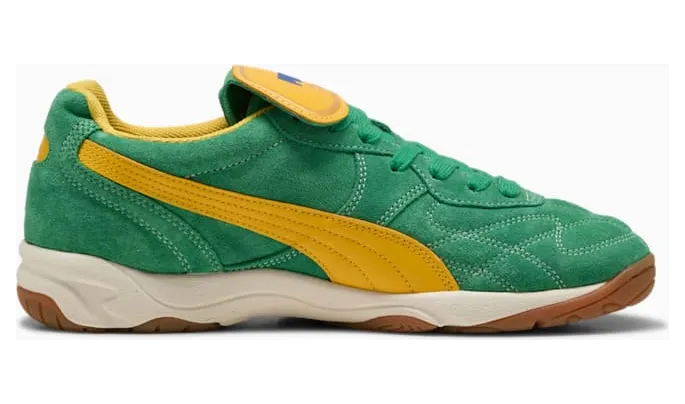 Puma King Indoor Archive Green Yellow Sizzle (401684-02)