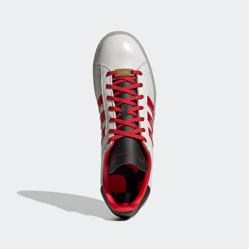Adidas Campus Howlin' Ray's Chalk White / Vivid Red / Core Black (FZ6566)