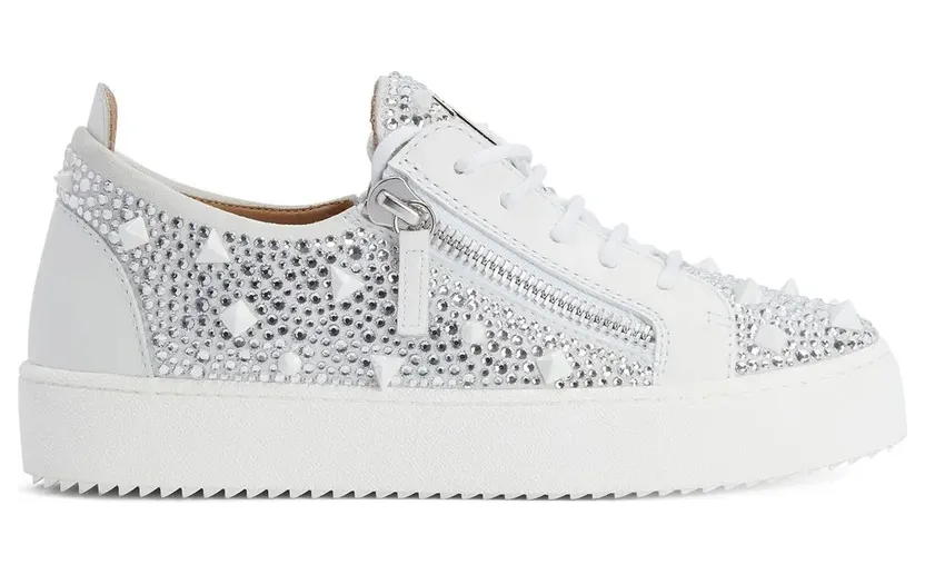 Giuseppe Zanotti Gail low-top sneakers – Wit (RW20012001)