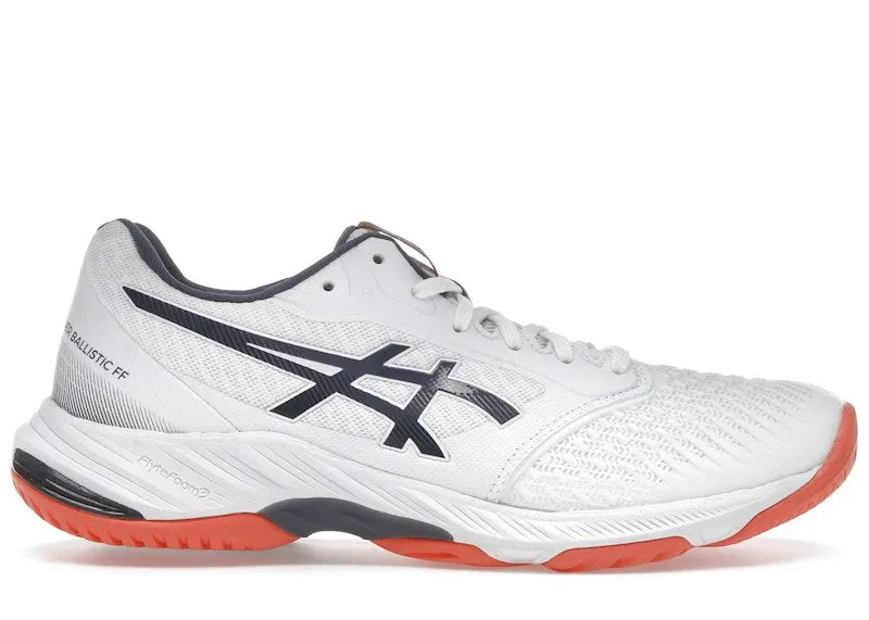 ASICS Netburner Ballistic FF 3 White Indigo Fog (1051A073-105)