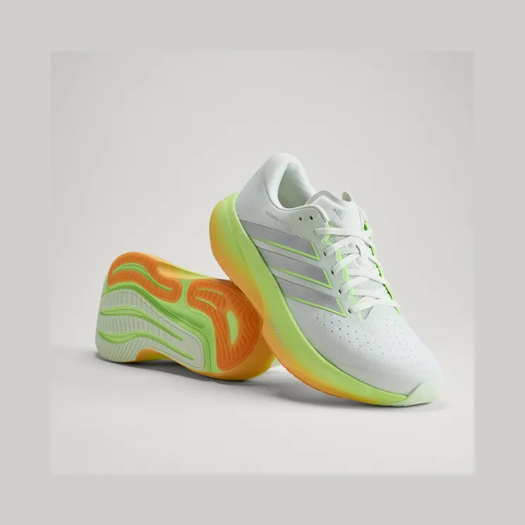 adidas Supernova Rise 3 Running “Crystal Jade / Silver Metallic / Lucid Tangerine” (KI9227)