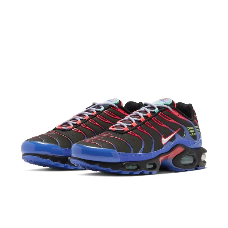 Nike Air Max Plus Parachute Black/Laser Crimson-Hyper Royal-White (CV7541-001)