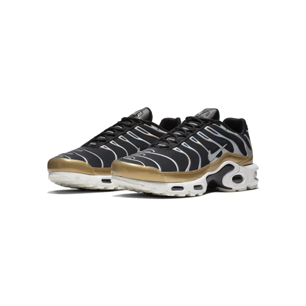 Nike Air Max Plus Black Aluminum (W) Black/Aluminum-White-Aluminum (605112-055)