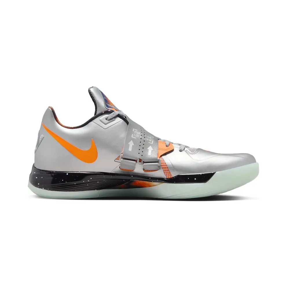 KD 4 Metallic Silver/Dark Grey/Black/Total Orange (FD2635-001)