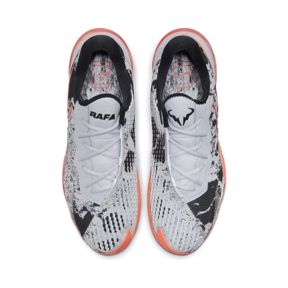 NikeCourt Air Zoom Vapor Cage 4 Hardcourt “Sky Grey / White / Black / Bright Mango” (CD0424-006)