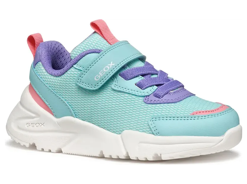 Geox sneaker Zeegroen/Lila (J55M2A011BC-C4A8R)