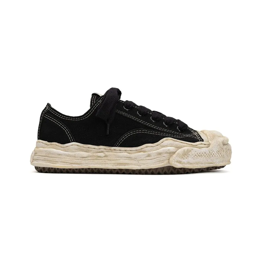 Maison Mihara Yasuhiro Hank OG Sole Suede Low Black White (A13FW732-BLKWHT)