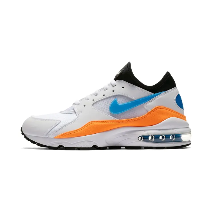 Nike Air Max 93 ‘Nebula Blue’ White/Nebula Blue-Total Orange-Black (306551-104)