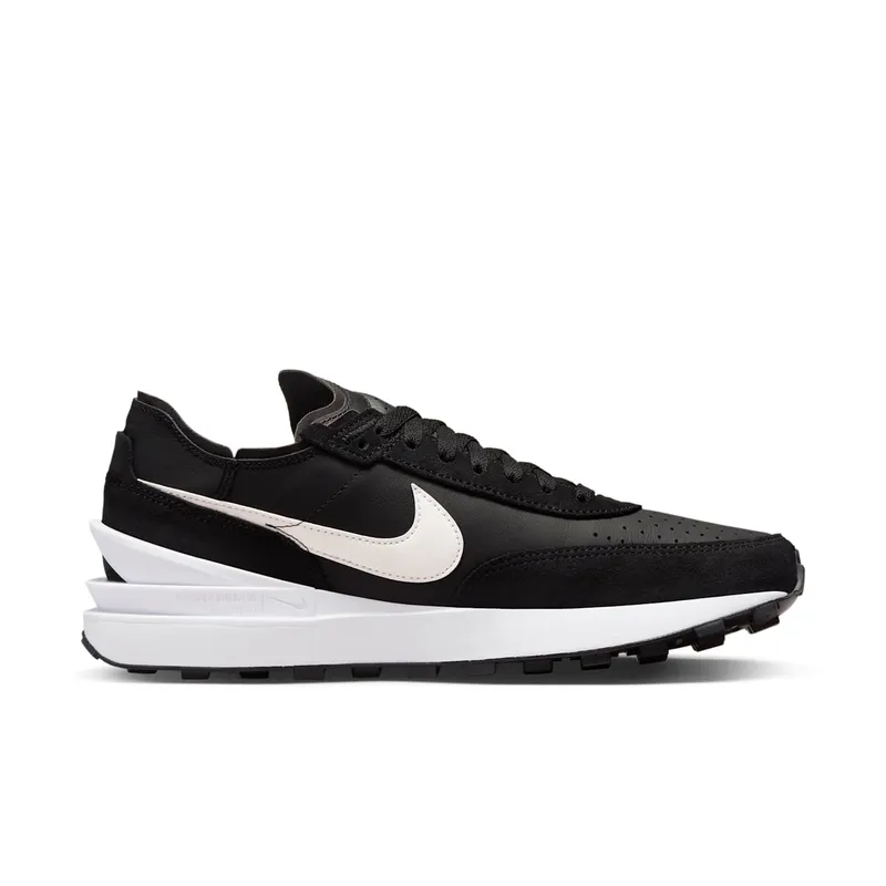 Nike Waffle One Leather Black (DX9428-001)
