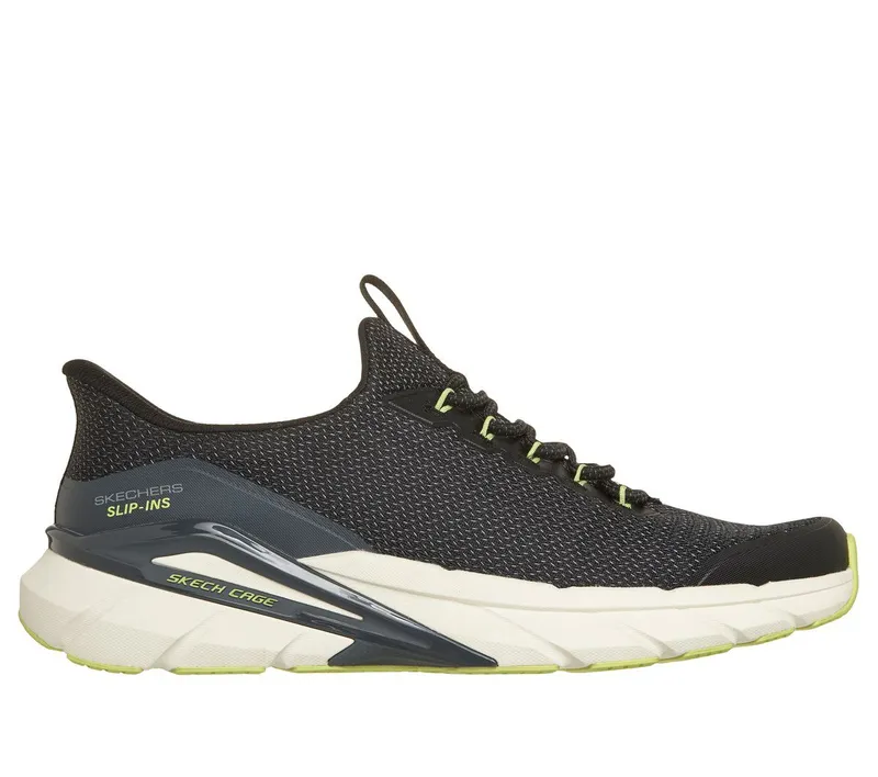 Skechers Slip-ins: Skech Cage “Covra Sneaker Black / Limoen” (233271BKLM)
