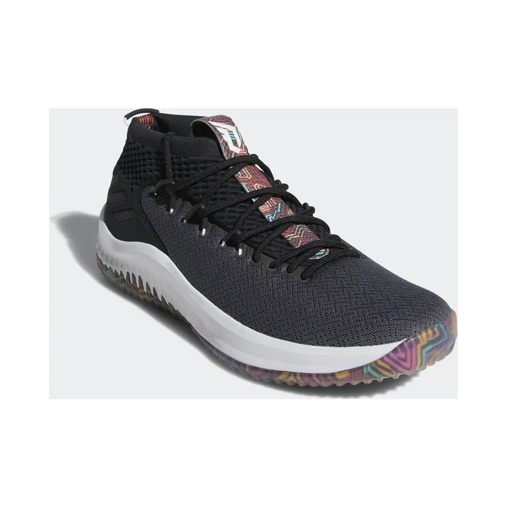 adidas Dame 4 Tribal Core Black/Cloud White/Grey Five (AQ0824)