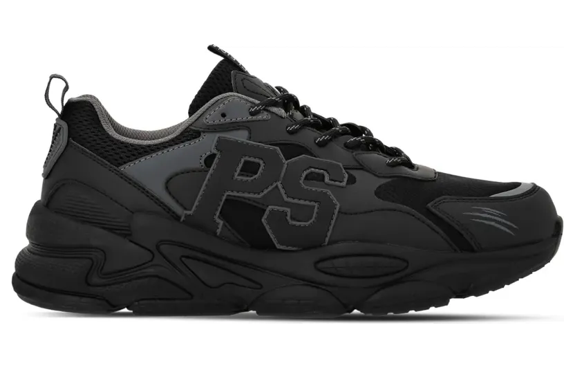 Plein Sport Lo-Top Sneakers mit Logo-Patch – Schwarz (SADSUSC0611STE003N)