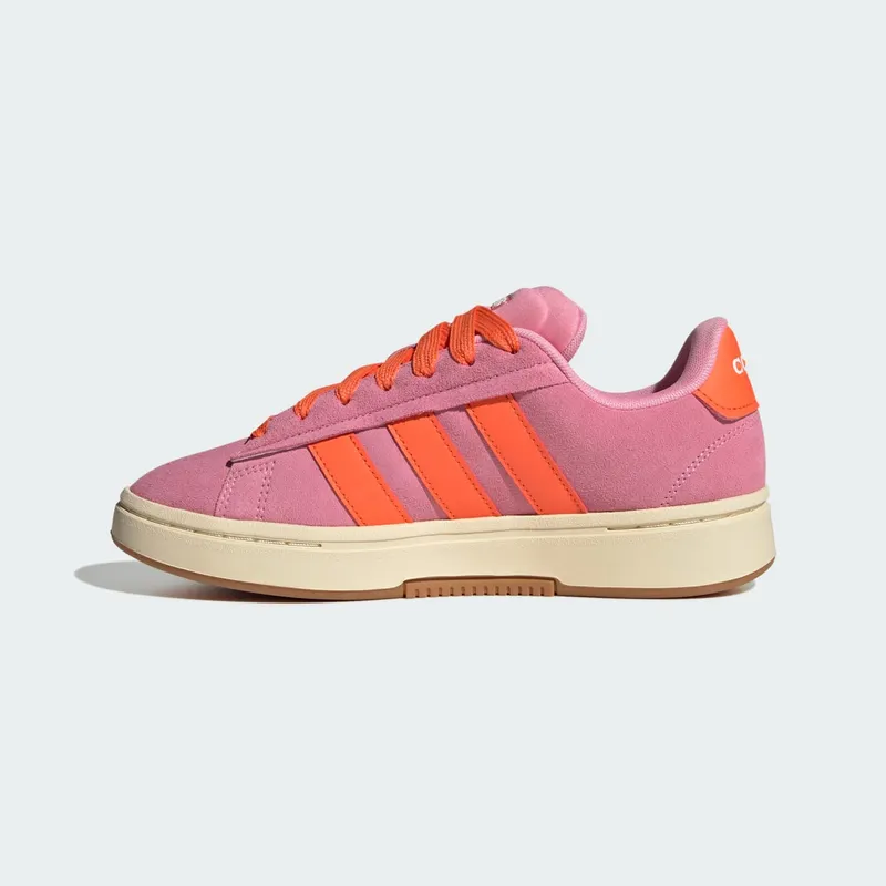 Adidas Grand Court Alpha Bliss Pink / Semi Impact Orange / Gum (JQ3001)