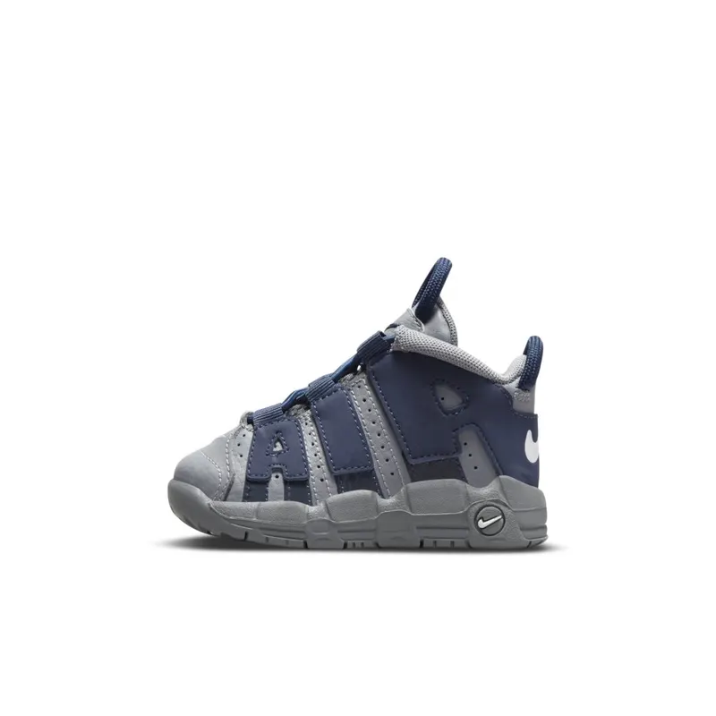 Nike Air More Uptempo Cool Grey Midnight Navy (TD) (DM3319-009)