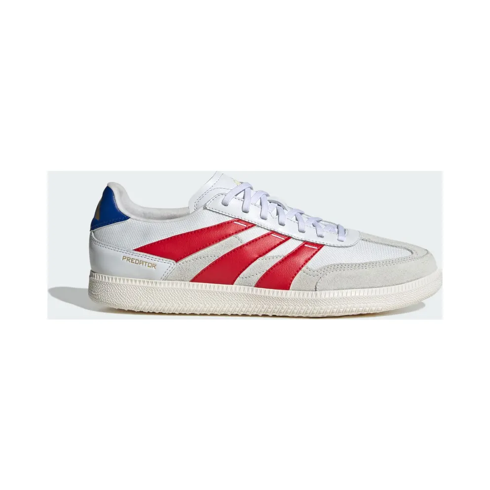 adidas Predator 24 League Low Freestyle Cloud White Better Scarlet Royal Blue (IG8974)