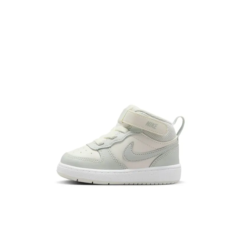 Nike Court Borough Mid 2 TD “Sail White Light Silver” (CD7784-127)