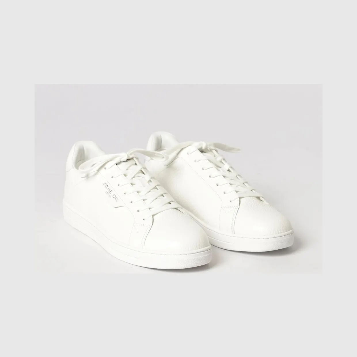 Michael Kors Keating Leather Sneakers White (42F9KEFS1L085)