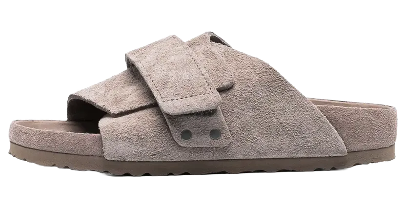 Birkenstock Kyoto Suede “Grey Taupe – Narrow” (1022329)